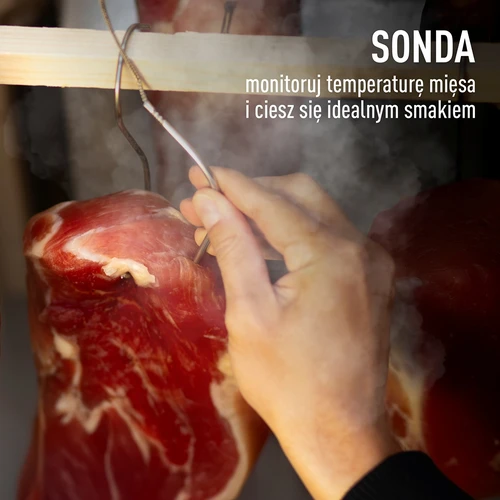 Afumătoare dragON PLYWOOD NATURE – fără cadru, modulară, cu controler Wi-Fi, 320L - 14