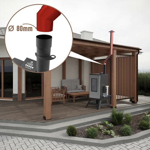 Afumătoare electrică dragON cu bază mobilă - 32