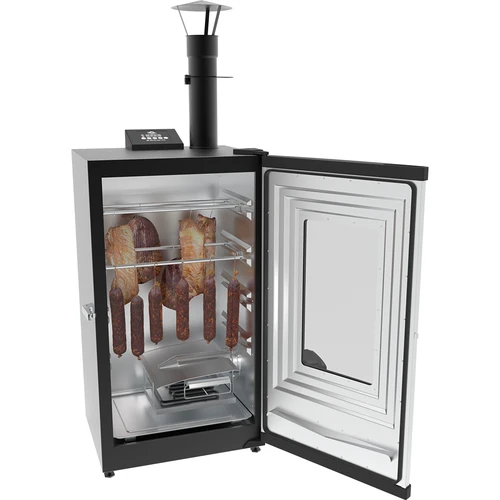 Afumătoare electrică - dragON cu generator de fum, digitală 65 L - 6