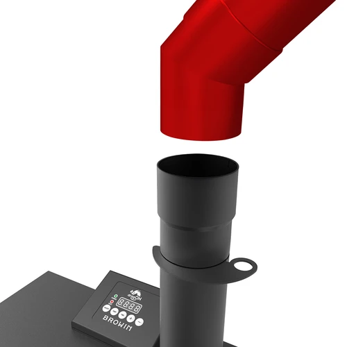 Afumătoare electrică - dragON cu generator de fum, digitală 65 L - 34