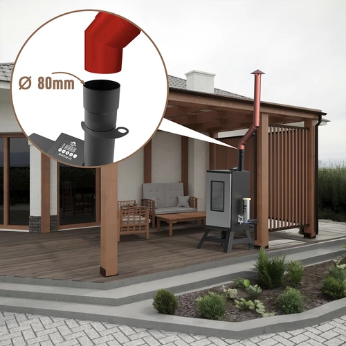 Afumătoare electrică - dragON cu generator de fum, digitală 65 L - 33