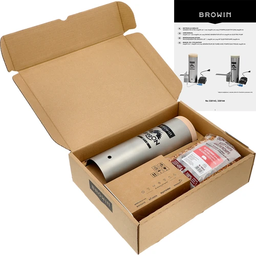 Afumătoare electrică dragON PLYWOOD NATURE 100E cu modul de încălzire electric și controler - 13