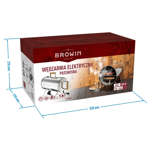 Afumătoare electrică - portabilă - 8