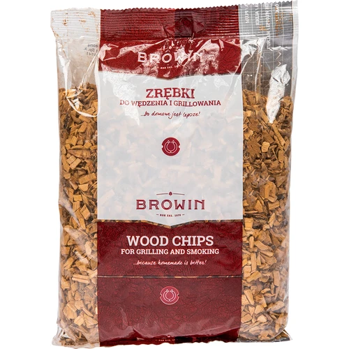 Afumătoare portabilă cu termometru și așchii de lemn fructifer - 7