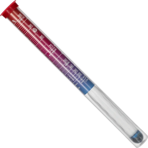 Alcoolmetru care nu se sparge cu eprubetă, domeniu de măsurare 20–98% - 3