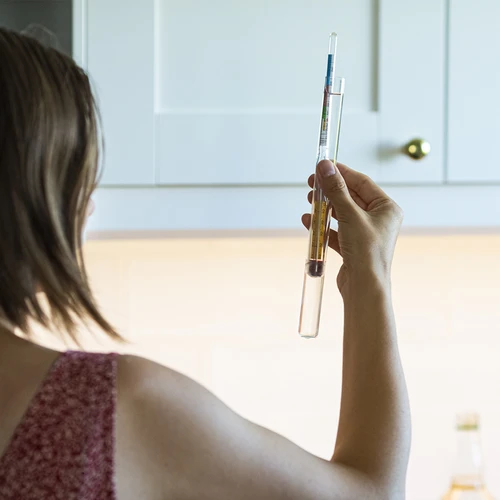 Alcoolmetru cu termometru - 2