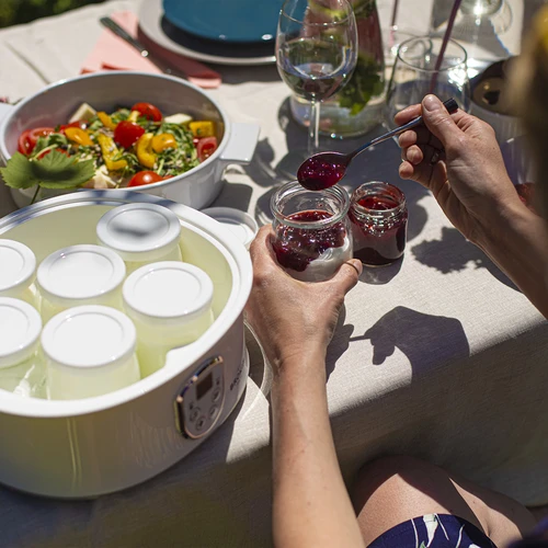 Aparat de făcut iaurt cu termostat, 7 borcane, 1,3 L - 16