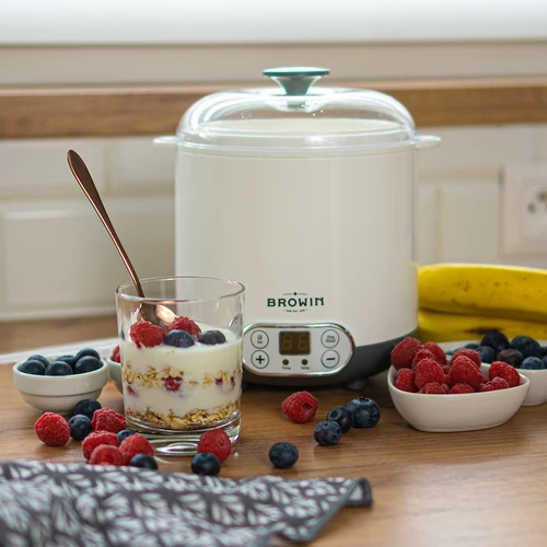 Aparat de iaurt și brânză cu termostat 1,5 L - 15