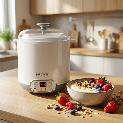 Aparat de iaurt și brânză cu termostat 1,5 L - 12