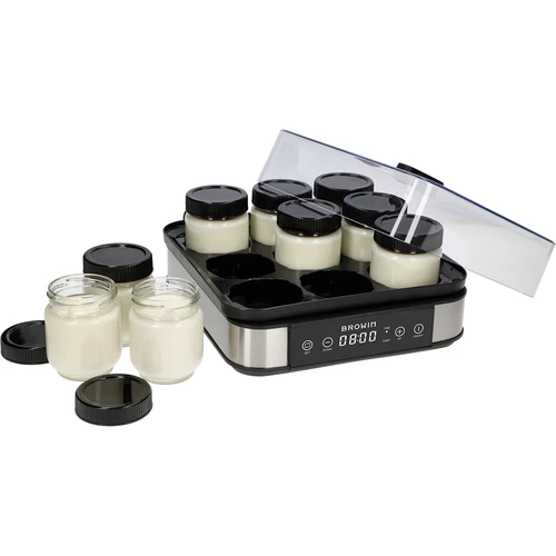 Aparat pentru iaurt cu termostat, 9 borcane, 1,6 L - 4