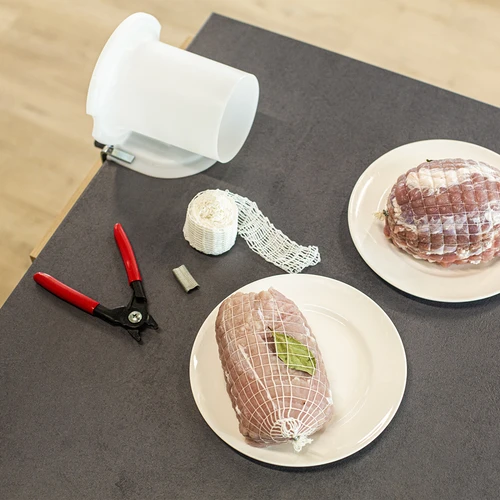 Aplicator pentru plase elastice de mezeluri - 15