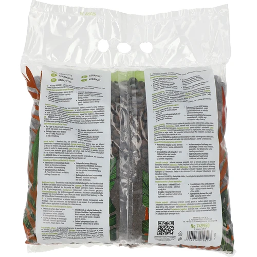 Argilă expandată pentru plante de ghiveci, grădinărit și păduri în sticlă 10–20 mm, 4L - 2