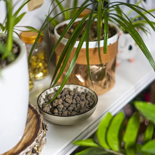 Argilă expandată pentru plante de ghiveci, grădinărit și păduri în sticlă, 4-10 mm, 2L - 7
