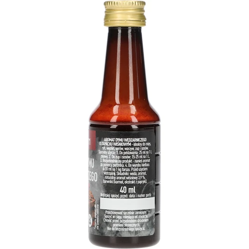 Aromă de fum lichidă pentru afumare – cireș, 40 ml - 2