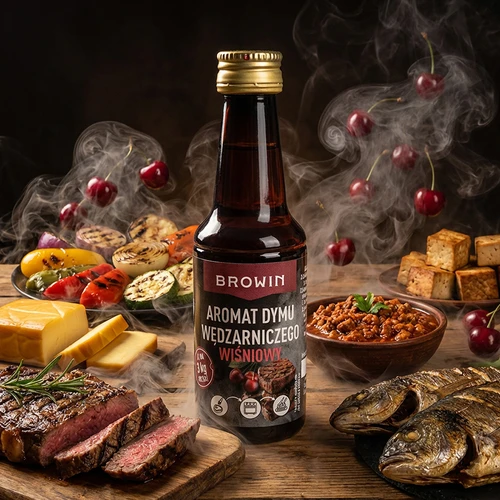 Aromă de fum lichidă pentru afumare – cireș, 40 ml - 4