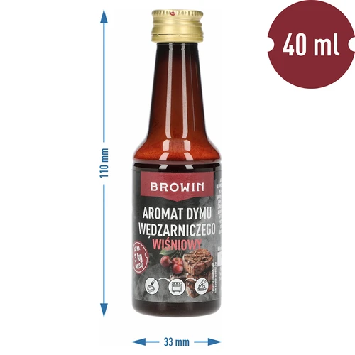 Aromă de fum lichidă pentru afumare – cireș, 40 ml - 3