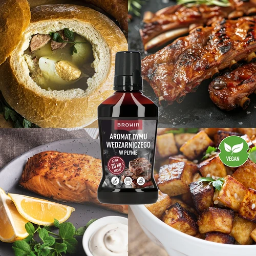 Aromă de fum lichid pentru afumare, pentru 20 kg, 250 ml - 8