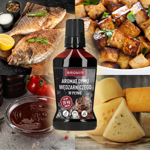 Aromă de fum lichidă pentru afumare, pentru 20 kg, 250 ml - 7