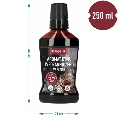 Aromă de fum lichid pentru afumare, pentru 20 kg, 250 ml - 4