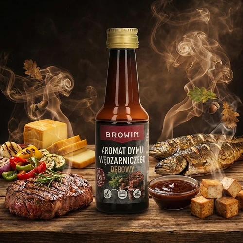 Aromă de fum lichidă pentru afumare – stejar, 40 ml - 4