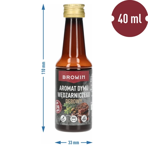Aromă de fum lichidă pentru afumare – stejar, 40 ml - 3