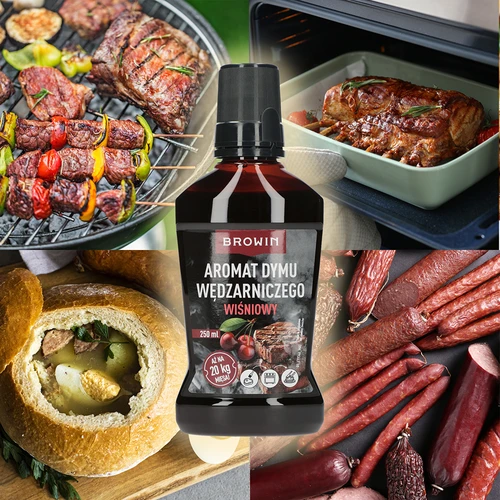 Aromă lichidă de fum pentru afumare – lemn de cireș, 250 ml - 6