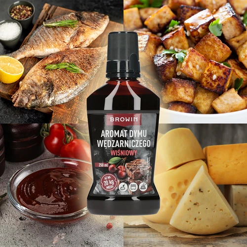 Aromă lichidă de fum pentru afumare – lemn de cireș, 250 ml - 7