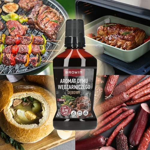 Aromă lichidă de fum pentru afumare - stejar, 250 ml - 6
