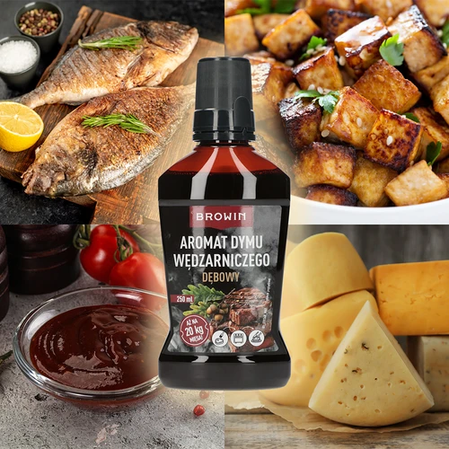 Aromă lichidă de fum pentru afumare - stejar, 250 ml - 7