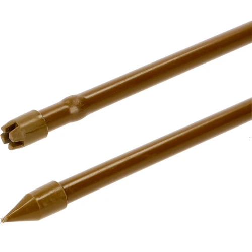 Băț de oțel acoperit în formă de bambus, 180 cm x 11mm - 2