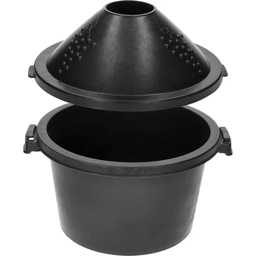 Balon de sticlă pentru vin 5 L - în coș din material plastic - 5