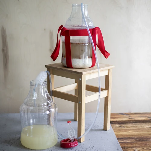 Balon pentru vin ușor, incasabil, cu curele, 10 L - 16