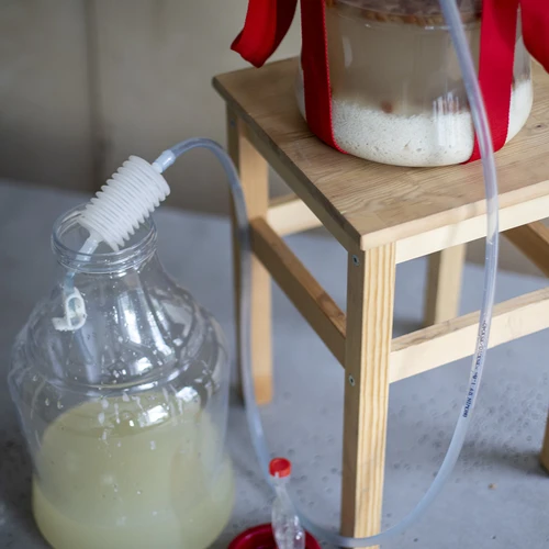 Balon pentru vin ușor, incasabil, cu curele, 10 L - 12