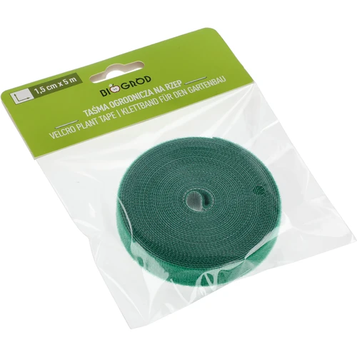 Bandă de grădină cu arici, verde, 15 mm x 5 m - 5