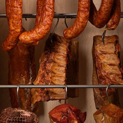 Bare pentru afumătoare din lemn (450 mm) 4 buc. - 3