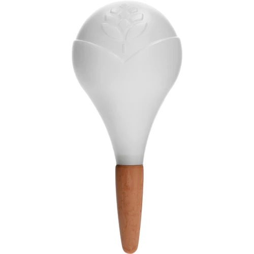 Bilă de udare pentru plante, alb mat cu picior ceramic, 400ml