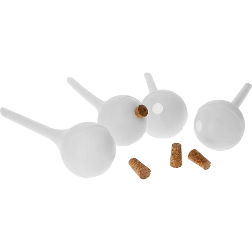 Bile de irigare pentru plante, albe semitransparente cu dop, 400ml, 4 buc. - 3