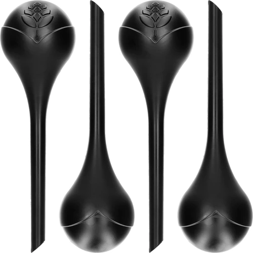 Bile de irigare pentru plante, negre mate, 400 ml, 4 buc.