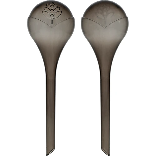 Bile de irigare pentru plante, negre transparente, 400 ml, 2 buc.