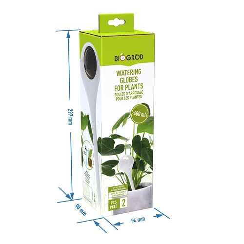 Bile de irigare pentru plante, transparente, 400 ml, 2 buc. - 6