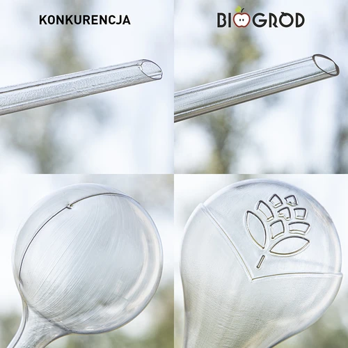 Bile de irigare pentru plante, transparente, 400 ml, 2 buc. - 14