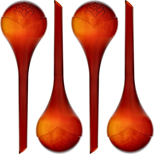 Bile de udare pentru plante, chihlimbar transparente, 400 ml, 4 buc.  - 1 