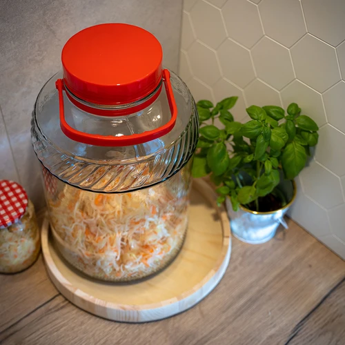 Borcan 10 L cu capac din plastic - 8