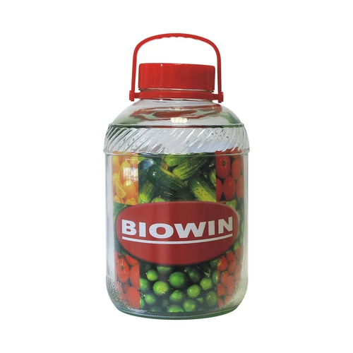 Borcan 12 L cu capac din plastic