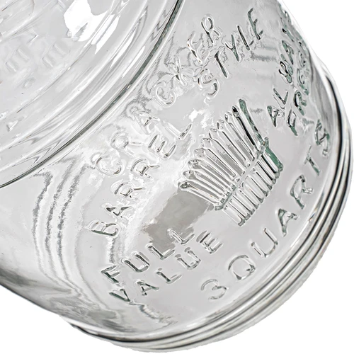 Borcan 3L tip butoi "OLD" cu clemă - 6