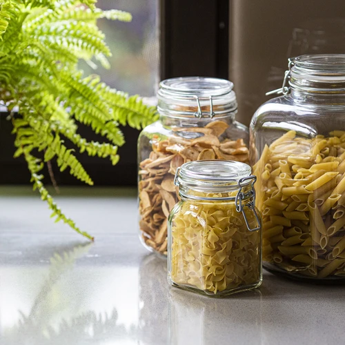 Borcan Comfort 750 ml pătrat. închis ermetic - 5