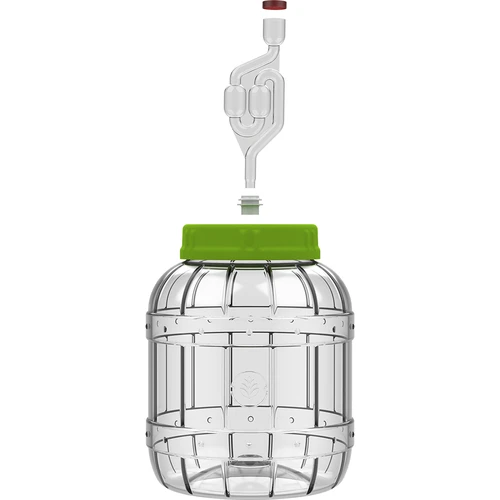 Borcan de murat rezistent la spargere, 3 L - 4