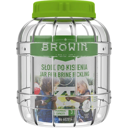 Borcan de murat rezistent la spargere, 3 L - 3