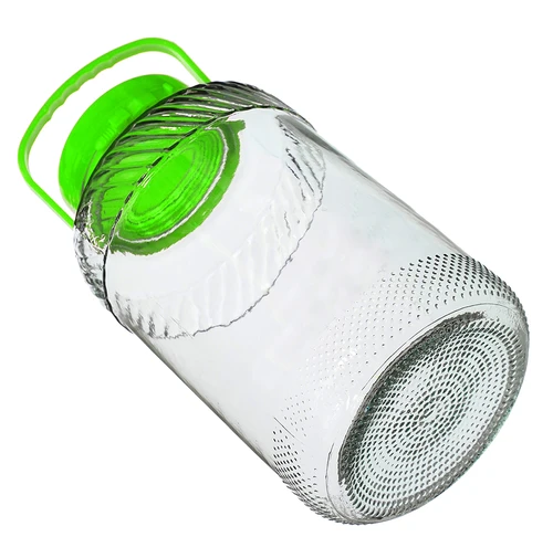 Borcan de sticlă 8 L, cu clești - 4