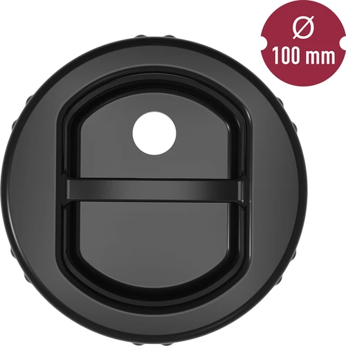 Borcan incasabil 5L cu robinet și suport din lemn, cu două fețe - 8